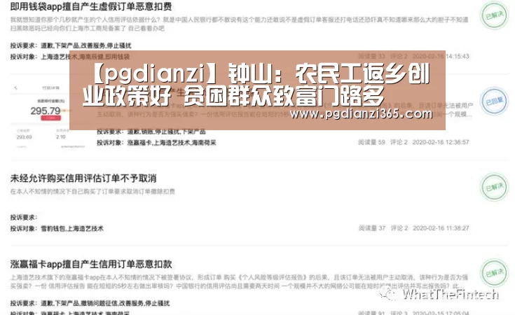 【pgdianzi】钟山:农民工返乡创业政策好 贫困群众致富门路多(图2) pg电子平台入口